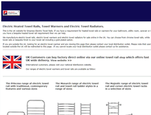 Tablet Screenshot of empresstowelrails.co.uk